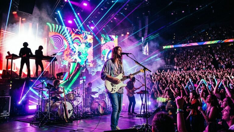 Tame Impala Éblouit Paris À l&rsquo;Accor Arena Avec Justice