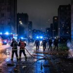 Tensions à Sartrouville et Ecquevilly : Incendies et Projectiles sur Policiers