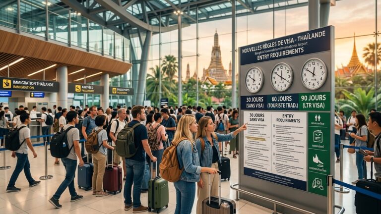 Thaïlande Réduit Séjours Sans Visa : Ce Que Change Pour Les Touristes