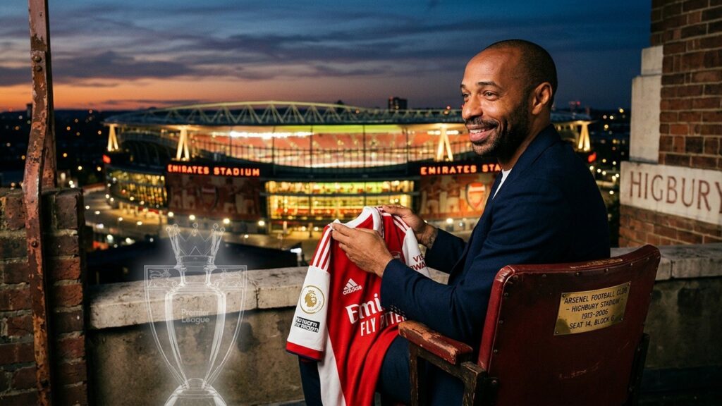 Thierry Henry Ému : Ses Enfants Ont Vu Arsenal Champion