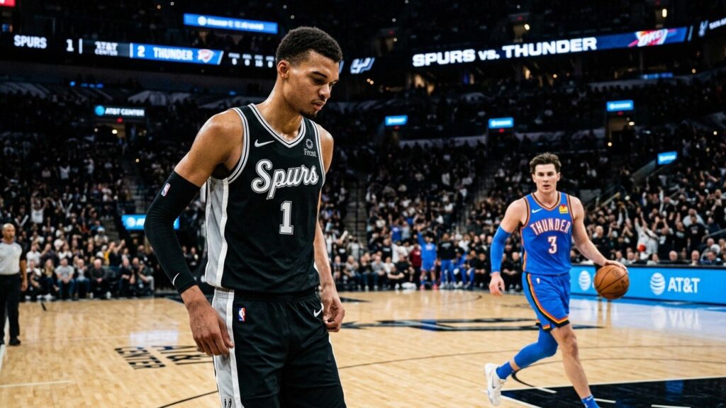Thunder Mène 2-Generating the NBA blog article1 face aux Spurs : Wembanyama Cherche des Réponses
