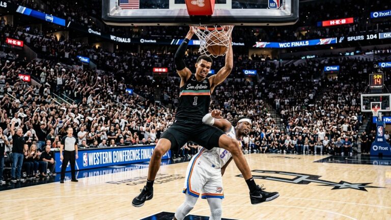 Thunder Spurs : Heure et Chaîne pour le Match 2 des Finales Ouest NBA Wembanyama