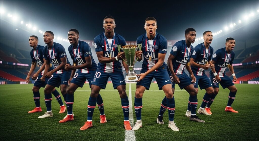 Titis du PSG : Jeunes Talents Prêts à Briller en Youth League