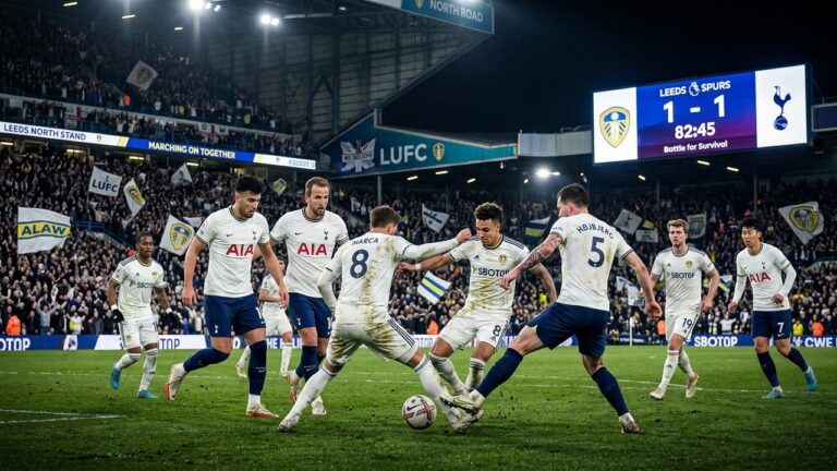 Tottenham Vs Leeds : Heure Et Chaîne Pour Ce Duel Vital