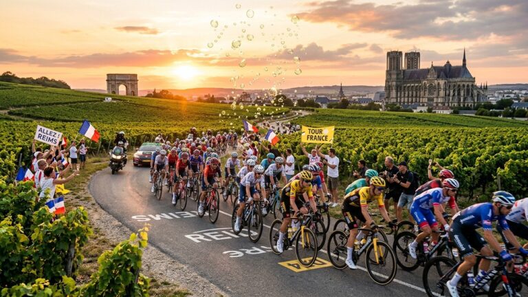 Tour de France 2028 : Reims Lance le Grand Départ en Champagne