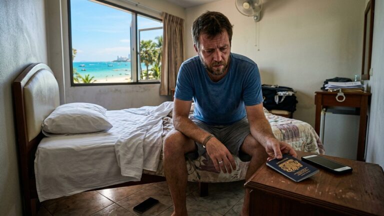 Touriste Britannique Coincé en Thaïlande Après un Vol de Téléphone par Erreur