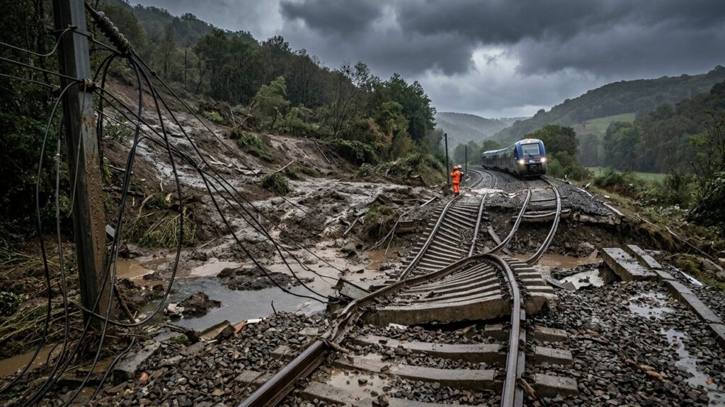 Trafic Ferroviaire Perturbé en Nouvelle-Aquitaine : Orages et Vols de Câbles
