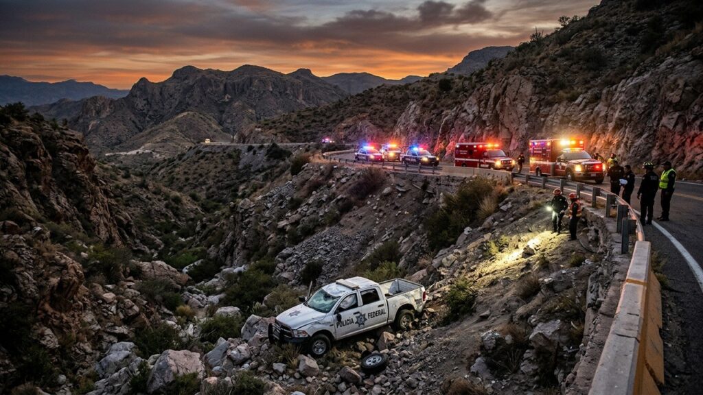 Tragédie Au Mexique : Quatre Agents Antidrogue Tués Dans Un Accident