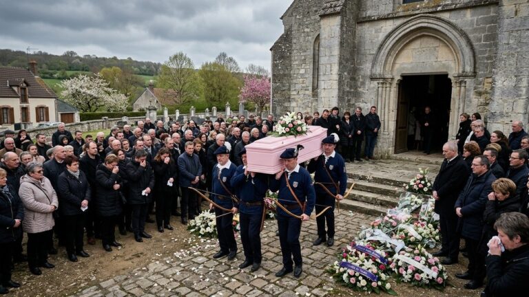 Tragédie dans l&rsquo;Aisne : Obsèques Bouleversantes pour Chloé, Adolescente Tuée à 14 Ans