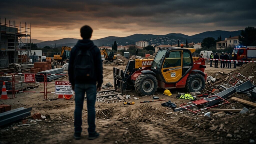Tragédie dans le Gard : Un Lycéen de 15 Ans Meurt en Stage sur un Chantier