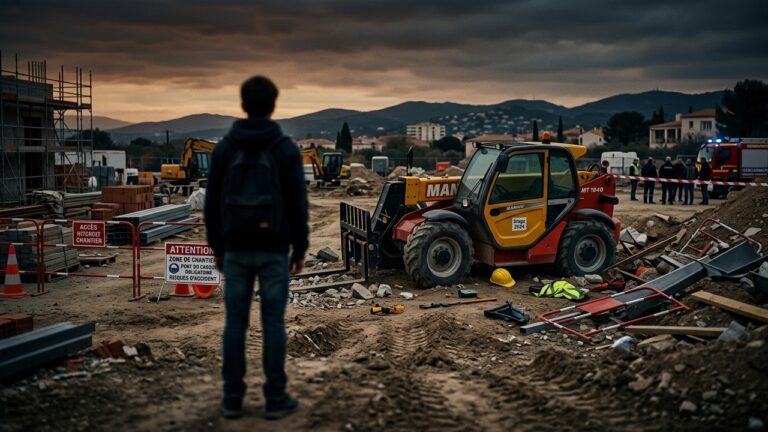 Tragédie dans le Gard : Un Lycéen de 15 Ans Meurt en Stage sur un Chantier