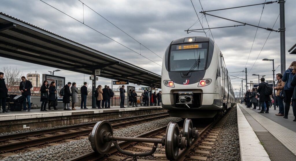 Transports IDF : Perturbations Ligne J Après Rail Défectueux