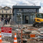 Travaux Gare Chantilly : Agence Immobilière Totalement Inaccessible