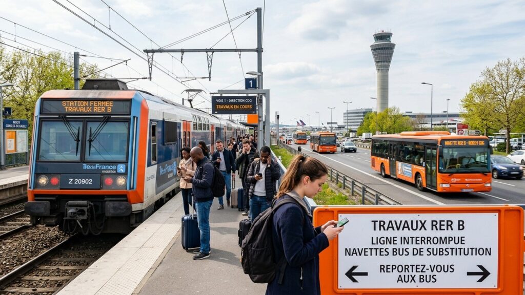 Travaux RER B Ponts De Mai : Itinéraires Alternatifs Indispensables