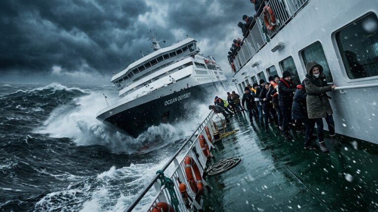 Traversée Cauchémardesque sur Ferry : Mal de Mer en Mer Agitée