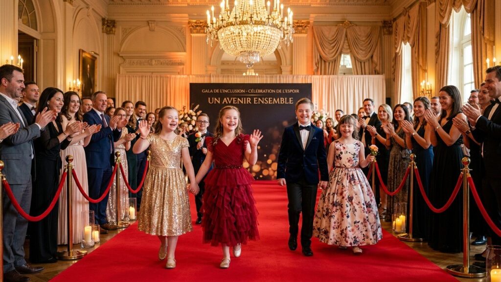 Trisomie 21 : Enfants Sur Le Tapis Rouge Pour Changer Les Regards En Essonne