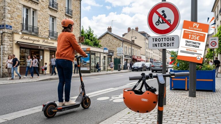 Trottinettes Électriques : Casque Obligatoire et Amende de 150 € dans le Val-d&rsquo;Oise