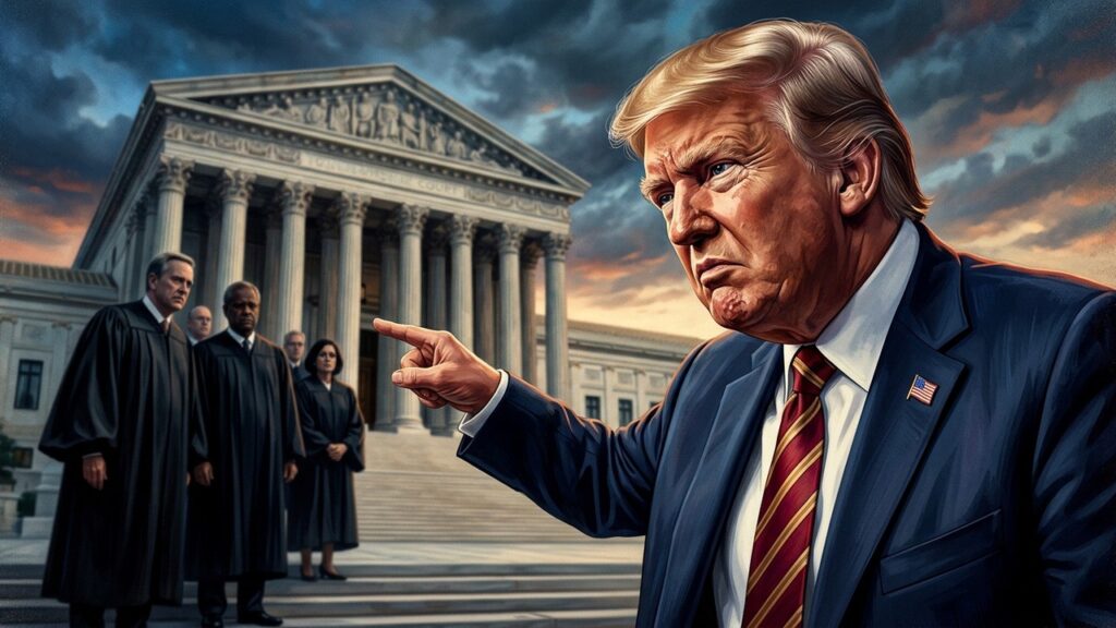Trump Attaque les Juges de la Cour Suprême : Tension Inédite