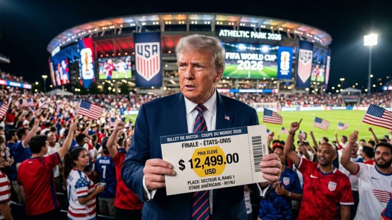 Trump Critique Les Prix Élevés Des Billets Pour La Coupe Du Monde 2026
