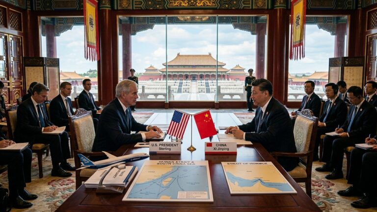 Trump en Chine : Taïwan, Ormuz et Accords Commerciaux au Sommet