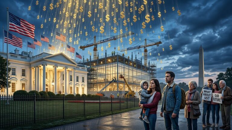Trump Et Sa Salle De Bal : Le Milliard De Dollars Qui Fait Scandale