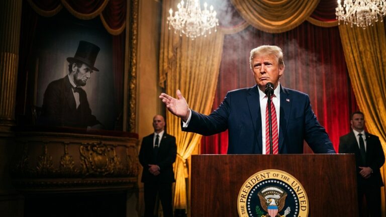 Trump Se Compare À Lincoln Après Fusillade Au Gala