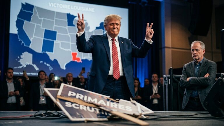 Trump Se Félicite de la Défaite d’un Sénateur Républicain en Louisiane