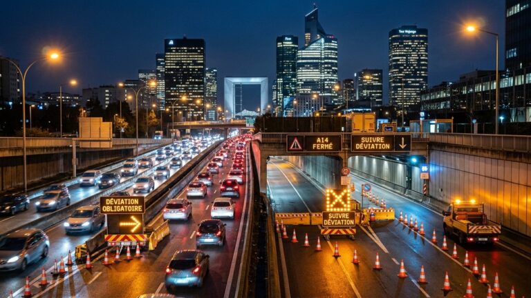 Tunnel de la Défense Fermé : Impacts et Alternatives jusqu&rsquo;au 2 Mai