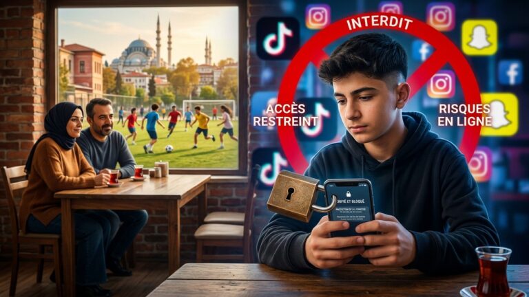 Turquie : Interdiction des Réseaux Sociaux pour les Moins de 15 Ans