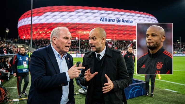 Uli Hoeness et le Coup de Maître Guardiola pour Kompany au Bayern