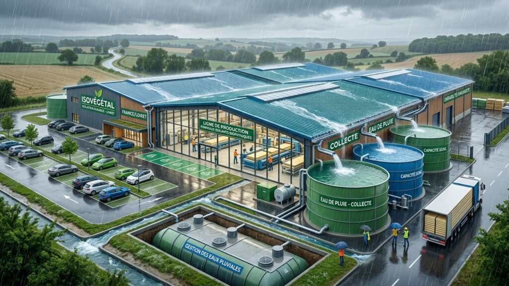 Usine du Loiret : Recycler l&rsquo;Eau de Pluie pour Anticiper les Sécheresses