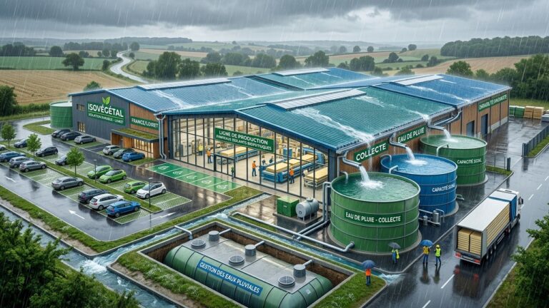 Usine du Loiret : Recycler l&rsquo;Eau de Pluie pour Anticiper les Sécheresses