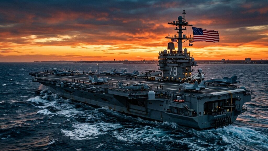 USS Gerald R. Ford : Retour Record Après 300 Jours en Mer