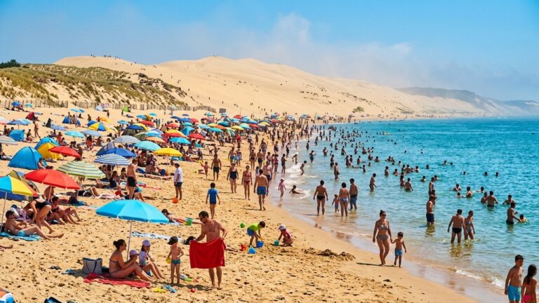 Vague de Chaleur Exceptionnelle sur le Littoral Girondin : Plaisir et Alerte
