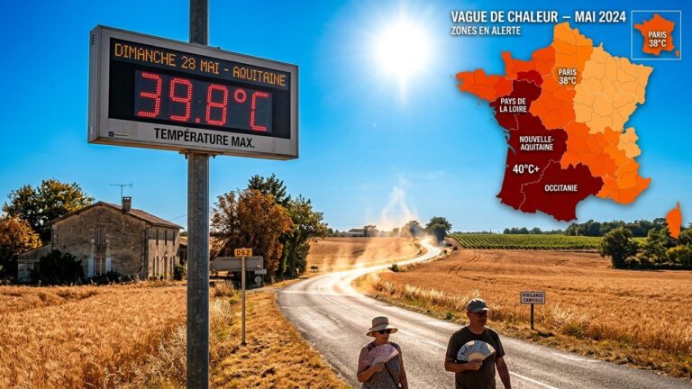 Vague de Chaleur Historique en France : Mai 2026 Bat Tous les Records