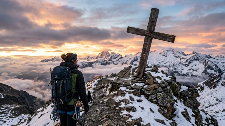 Vandalisme au Pic d&rsquo;Aneto : La Croix du Jeune Alpiniste Déjà Jetée en Contrebas