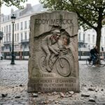 Vandalisme de la Stèle Eddy Merckx à Bruxelles : Un Symbole Attaqué