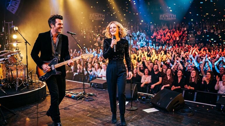 Vanessa Paradis Triomphe au Zénith de Paris avec Étienne Daho