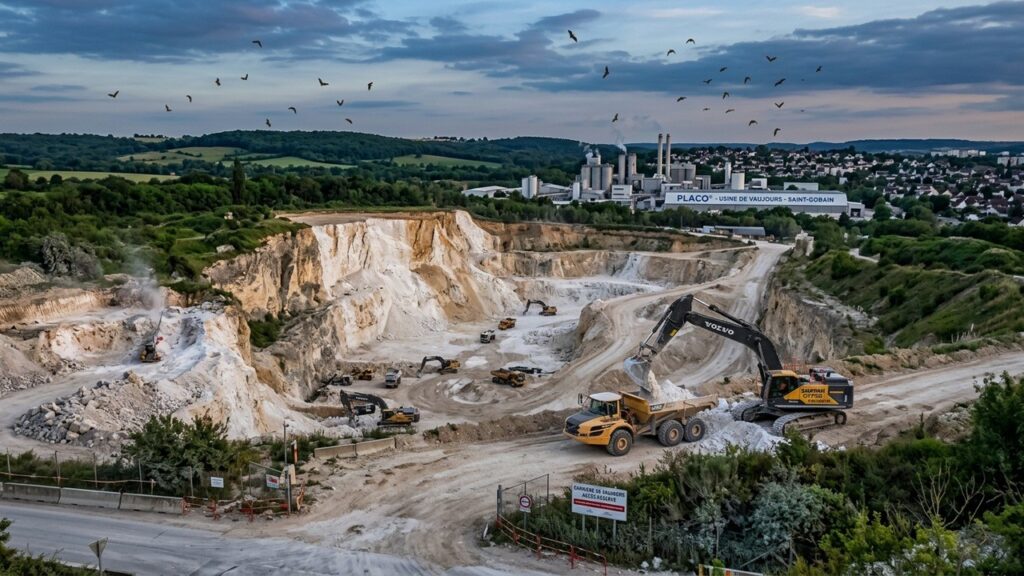Vaujours : Placoplatre Obtient le Feu Vert pour Exploiter la Carrière de Gypse