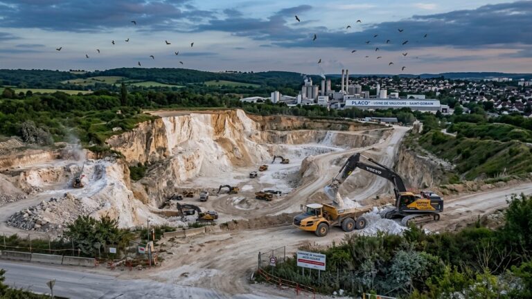Vaujours : Placoplatre Obtient le Feu Vert pour Exploiter la Carrière de Gypse