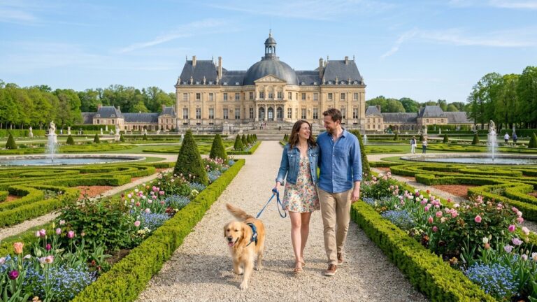 Vaux-le-Vicomte Ouvre Ses Jardins aux Chiens en Laisse