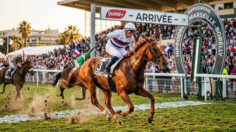 Victoire de Kourpluvix au Quinté de Marseille-Borély