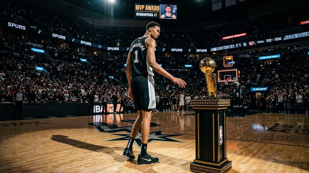 Victor Wembanyama 3e au MVP NBA : Une Saison Légendaire