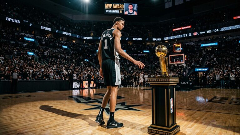 Victor Wembanyama 3e au MVP NBA : Une Saison Légendaire