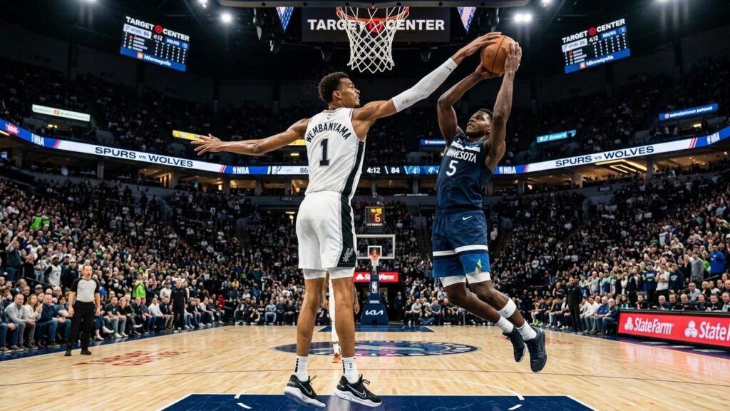 Victor Wembanyama Écrase Anthony Edwards : Les Spurs Triomphent à Minneapolis