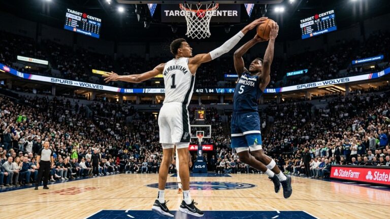 Victor Wembanyama Écrase Anthony Edwards : Les Spurs Triomphent à Minneapolis