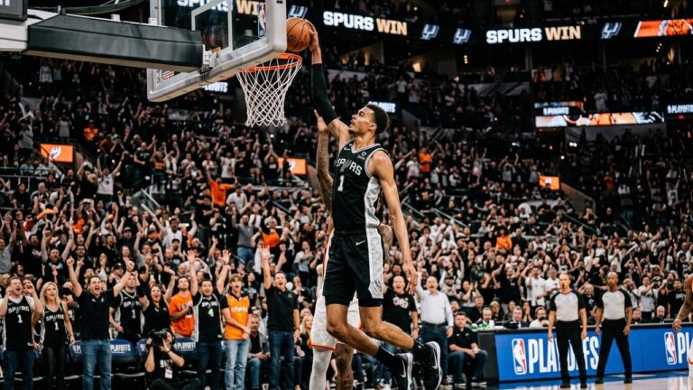 Victor Wembanyama Époustouflant : Spurs Proches des Demi-finales NBA