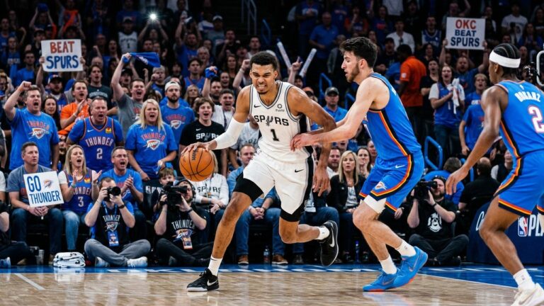 Victor Wembanyama et les Spurs : Le Match 7 à OKC pour une Finale NBA Historique