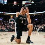 Victor Wembanyama Incertain pour le Match 4 des Spurs face à Portland