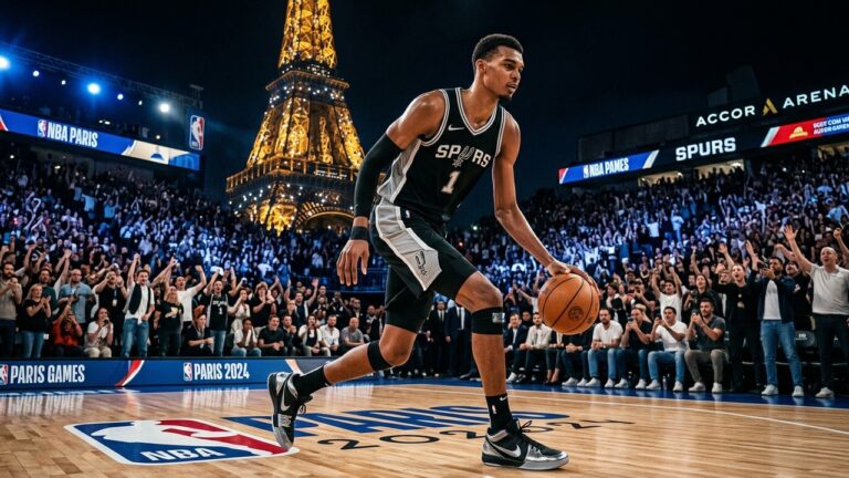 Victor Wembanyama : Les Spurs Reviennent À Paris En Janvier 2027